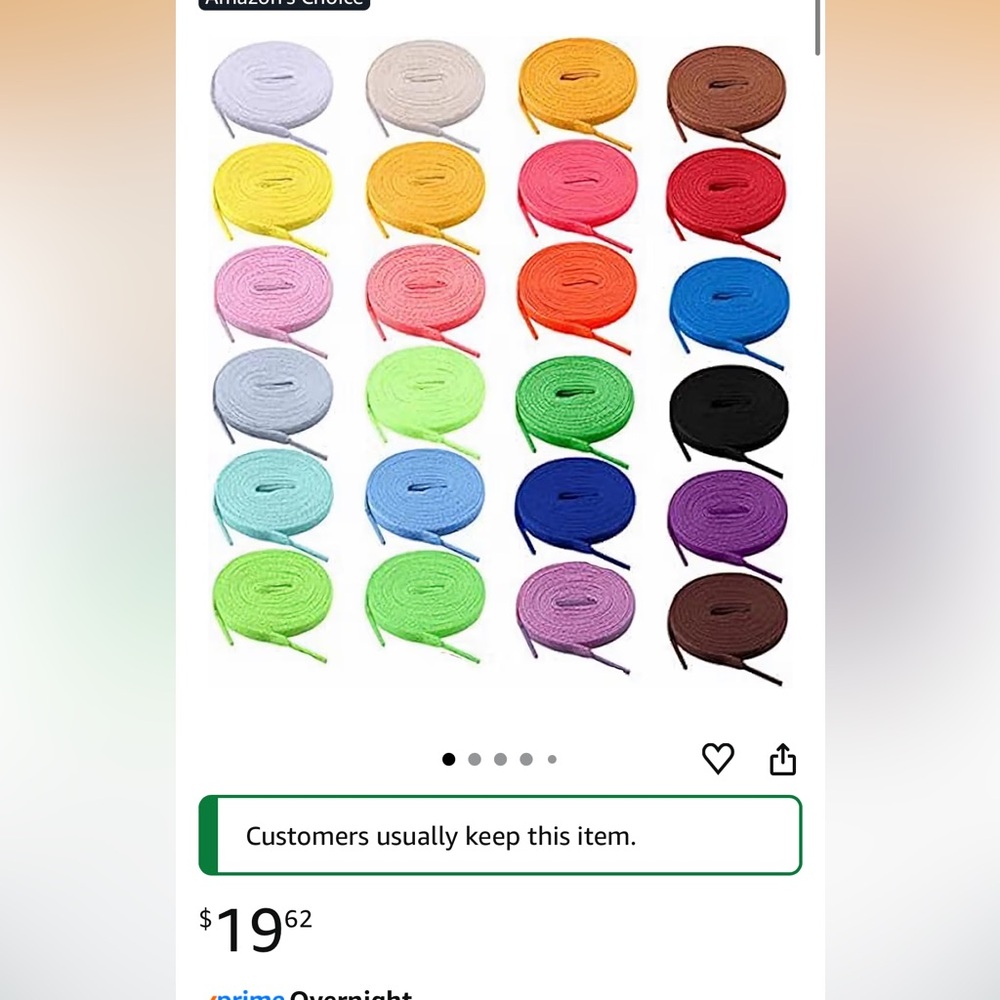Colorful Shoelace Set